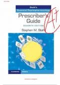 Test bank for stahl's essential psychopharmacology neuroscientific basis and practical applications 7th edition &vert; complete guide &vert; Chapter 1-14 &vert; Complete Questions And Answers A&plus;