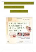 TEST BANK For Illustrated Anatomy of the Head and Neck 6th Edition by Fehrenbach&comma; Herring&comma; Verified Chapters 1 - 12&comma; Complete Newest Version