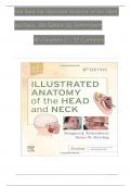 TEST BANK For Illustrated Anatomy of the Head and Neck 6th Edition by Fehrenbach&comma; Herring&comma; Verified Chapters 1 - 12&comma; Complete Newest Version
