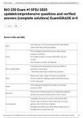 BIO 230 Exam &num;1 SFSU 2025 update&vert;comprehensive questions and verified answers &lpar;complete solutions&rpar; Exam&vert;GRADE A&plus;&excl;&excl;