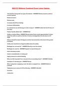 MAS123 Midterm Combined Exam Latest Update 