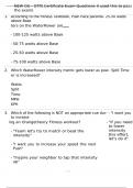 NEW OU - OTfit Certificate Exam Questions &lpar;I used this to pass the exam&rpar;