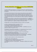Nursing Jurisprudence and Ethics for Texas Nurses SIMPLIFIED VERSION