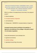 NURS 5220 ADVANCED PHYSICAL ASSESSMENT EXAM 2 LATEST  2025 ACTUAL EXAM WITH COMPLETE QUESTIONS AND CORRECT  DETAILED ANSWERS &lpar;100&percnt; VERIFIED ANSWERS&rpar; &vert;ALREADY  GRADED A&plus;&vert; &vert;&vert;PROFESSOR VERIFIED&vert;&vert; 