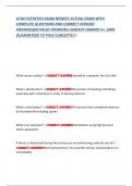 UTAH ESTHETICS EXAM NEWEST ACTUAL EXAM WITH  COMPLETE QUESTIONS AND CORRECT VERIFIED  ANSWERS&lpar;DETAILED ANSWERS&rpar; ALREADY GRADED A&plus; 100&percnt;  GUARANTEED TO PASS CONCEPTS&excl;&excl;&excl;