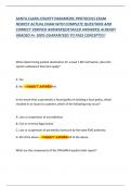 SANTA CLARA COUNTY PARAMEDIC PROTOCOLS EXAM  NEWEST ACTUAL EXAM WITH COMPLETE QUESTIONS AND  CORRECT VERIFIED ANSWERS&lpar;DETAILED ANSWERS&rpar; ALREADY  GRADED A&plus; 100&percnt; GUARANTEED TO PASS CONCEPTS&excl;&excl;&excl;