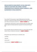 BIO1610 GENETICS EXAM NEWEST ACTUAL EXAM WITH  COMPLETE QUESTIONS AND CORRECT VERIFIED  ANSWERS&lpar;DETAILED ANSWERS&rpar; ALREADY GRADED A&plus; 100&percnt;  GUARANTEED TO PASS CONCEPTS&excl;&excl;&excl;
