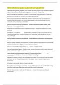 BHCM II Certification Exam Questions Solved Correctly Latest Update 2025-2026
