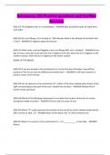 Astronomy 101 Practice questions and Verified Answer