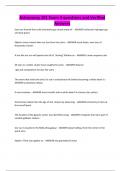 Astronomy 101 Exam 4 questions and Verified Answers