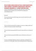 PN ATI MED SURG EXAM ACTUAL EXAM QUESTIONS AND CORRECT ANSWERS &lpar;PROFESSOR VERIFIED&rpar; &vert; ALREADY GRADED A&plus; &vert; LATEST EDITION 2025