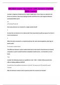 BSC1010 EXAMS BUNDLE ALL WITH Q&As