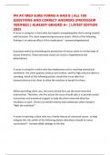 PN ATI MED SURG FORMS A AND B &vert;  QUESTIONS AND CORRECT ANSWERS &lpar;PROFESSOR VERIFIED&rpar; &vert; ALREADY GRADED A&plus; &vert; LATEST EDITION 2025