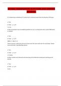 WVSSAC EXAMINATION QUESTIONS AND VERIFIED ANSWERS