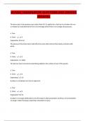 WVSSAC EXAMINATION QUESTIONS AND VERIFIED ANSWERS