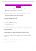 Bio250 Module 4 2025 Questions with Accurate Solutions