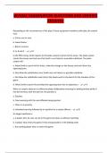 WVSSAC EXAMINATION QUESTIONS AND VERIFIED ANSWERS