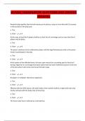 WVSSAC EXAMINATION QUESTIONS AND VERIFIED ANSWERS