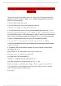 WVSSAC EXAMINATION QUESTIONS AND VERIFIED ANSWERS