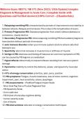Midterm Exam&colon; NR571&sol; NR 571 &lpar;New 2025&sol; 2026 Update&rpar; Complex  Diagnosis & Management in Acute Care &vert; Complete Guide with  Questions and Verified Ansẇers&vert;100&percnt; Correct &ndash; &lpar;Chamberlain&rpar;