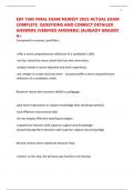 EDF 1005 FINAL EXAM NEWEST 2025 ACTUAL EXAM COMPLETE  QUESTIONS AND CORRECT DETAILED ANSWERS &lpar;VERIFIED ANSWERS&rpar; &vert;ALREADY GRADED A&plus;