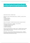 BOC Prep and NATA-BOC Exam Secrets Study Guide questions and answers 2025&period;
