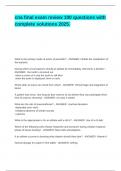 cna final exam review 100 questions with complete solutions 2025&period;