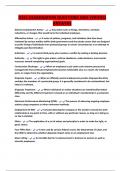 D351 EXAMINATION QUESTIONS AND VERIFIED ANSWERS