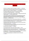 D351 EXAMINATION QUESTIONS AND VERIFIED ANSWERS