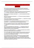 D351 EXAMINATION QUESTIONS AND VERIFIED ANSWERS