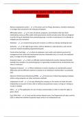 D351 EXAMINATION QUESTIONS AND VERIFIED ANSWERS