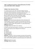 ABGC Certification Exam Prep &vert; Clinical Genetics &vert; ACMG & NSGC Guidelines &vert; 2024 &vert; Comprehensive Question Bank with Case Scenarios