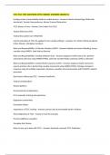 CMC-TCCC TEST QUESTIONS WITH CORRECT ANSWERS GRADED A&plus;