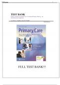 Test Bank for Primary Care The Art and Science of Advanced Practice Nursing&colon; An Interprofessional Approach 6th Edition by Debera J&period; Dunphy&vert;9781719644655&vert;All Chapters 1-82&vert;LATEST VERSION