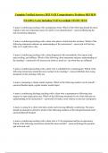 Complete Verified Answers 2025 VATI Comprehensive Predictor REVIEW EXAMS &lpar;3 sets&rpar; Including VATI Greenlight STUDY TEST&period;
