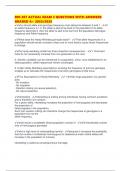 BIO 207 ACTUAL EXAM 3 QUESTIONS WITH ANSWERS GRADED A&plus; 2025&sol;2026