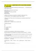 BIOLOGY 207 PRACTICE EXAM QUESTIONS WITH SOLUTIONS GRADED A&plus; 2025&sol;202