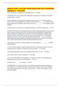 DANTE LEVEL 3 ACTUAL EXAM QUESTION WITH ANSWERS GRADED A&plus; 2025&sol;206