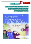 Wong's Nursing Care of Infants and Children&comma; 11th Edition TEST BANK by Marilyn J&period; Hockenberry&comma; Verified Chapters 1 - 34&comma; Complete Newest Version