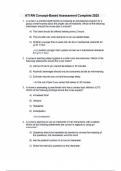 ATI RN Concept-Based Assessment Complete 2025