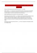 TITLE IX EXAMINATION QUESTIONS AND VERIFIED ANSWERS