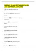 PLEDGE CLASS ZETA QUESTIONS  AND CORRECT ANSWERS 