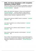 BIOL 214 Exam Questions with Complete Solutions &lpar;Latest 2025&rpar;&period;