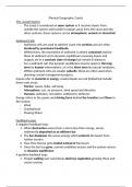 AQA A-Level Geography Coasts notes