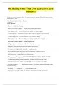 Mr&period; Bailey Intro Test One questions and answers