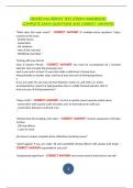 DRIVER MA PERMIT TEST &lpar;FROM HANDBOOK&rpar; COMPLETE EXAM QUESTIONS AND CORRECT ANSWERS