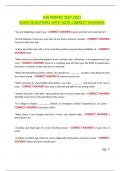 MA PERMIT TEST 2021 EXAM QUESTIONS WITH 100&percnt; CORRECT ANSWERS