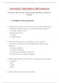 CHAPTER 3&colon; MICROBIAL METABOLISM
