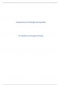 Comprehensive Oncology Nursing Notes&comma; Cancer Care Nursing Notes and Review