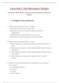 CHAPTER 1&colon; THE MICROBIAL WORLD